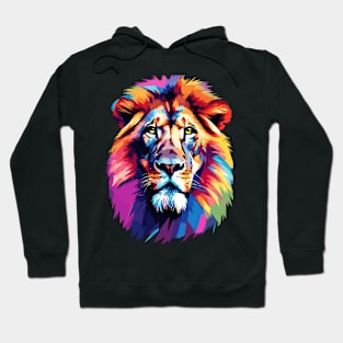 Majestic Lion Pop Art Hoodie